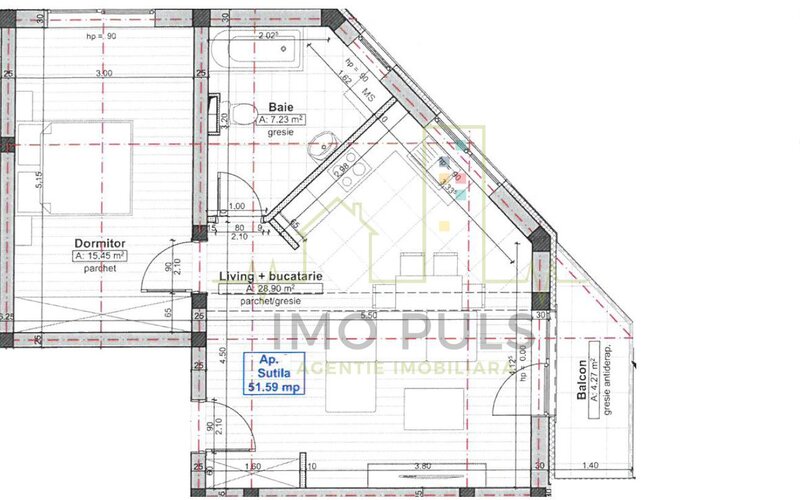 Timisoara, et. intermediar sau cu spatiu in pod, 2 locuri de parcare incluse